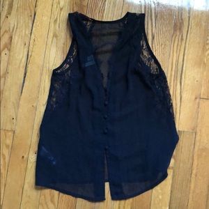 ASOS sheer too black size 4